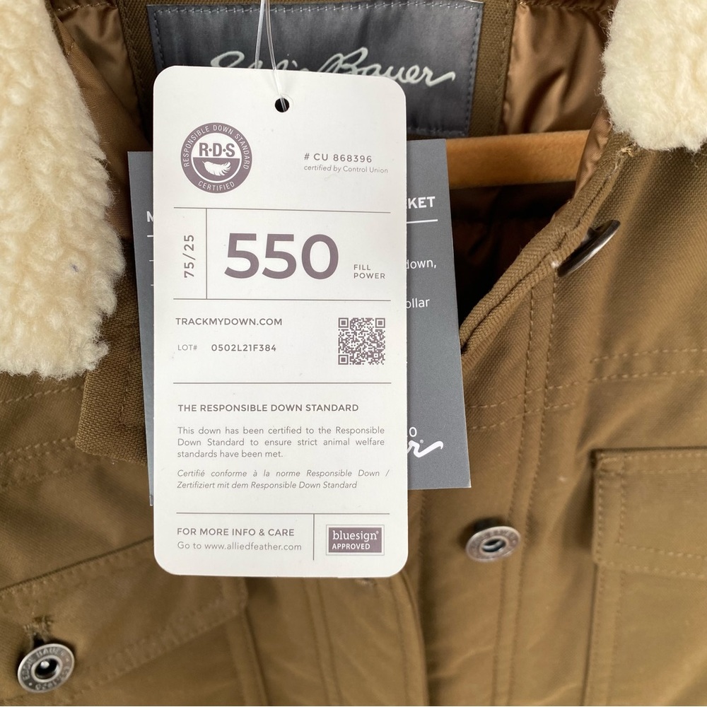EDDIE BAUER WOMEN’S SIZE MEDIUM MOUNTAIN OPS TRUCKEE DOWN JACKET - Picture 4 of 15